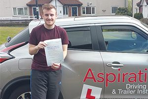 pupil passed first time gateshead